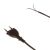 Csatlakozókábel lábkapcsolóval PWN-2 3m 2x0,75 mm² lapos csatlakozódugóval 250V 16A fekete W-10150 162065005