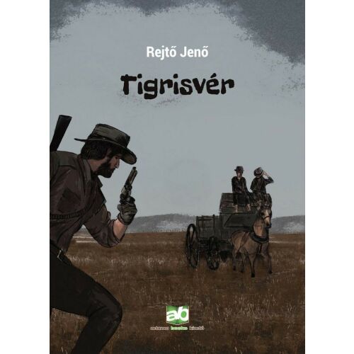 Rejtő Jenő Tigrisvér könyvborító, kalandregény, western téma - Kaland könyv