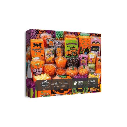 Bboldin Candy Carnival 1000 darabos puzzle, Halloween témájú kirakó - Puzzle és kirakó
