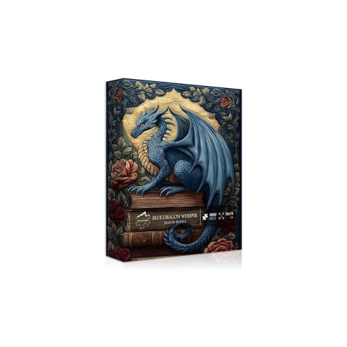 Bboldin Blue Dragon Whisper 1000 darabos puzzle, ferde nézet - Puzzle