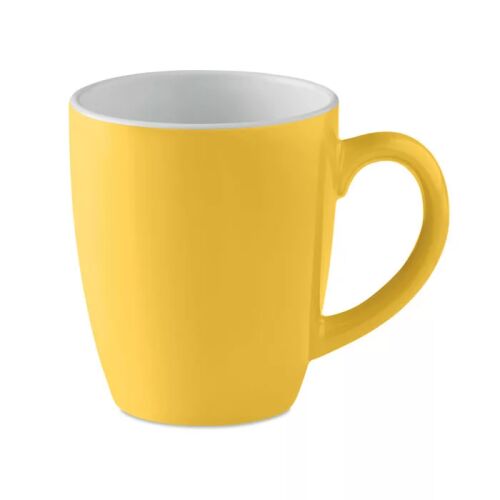 Sárga kerámia bögre, 290 ml-es - Otthon és kert