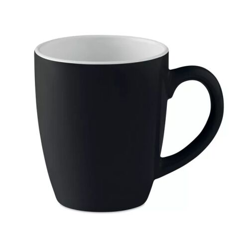 Fekete kerámia Színes kerámia bögre, 290 ml. - Bögre