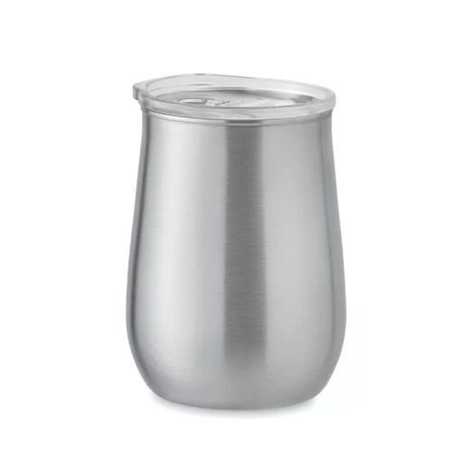 Rozsdamentes acél termopohár fedővel, 500ml újrahasználható pohár - Otthon és kert