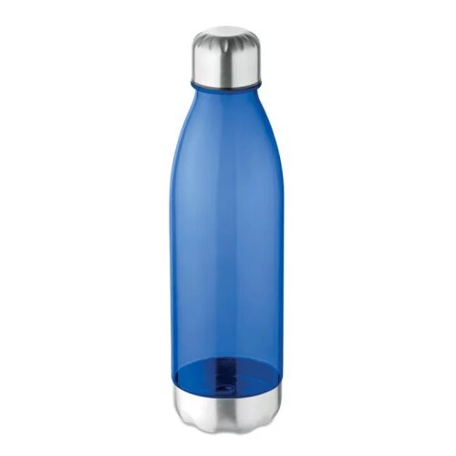 Kék Tritán 600ml újratölthető kulacs ezüst fedéllel - Otthon és kert