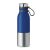 Kék és rozsdamentes acél Duplafalú kulacs 600 ml szigetelt kulacs