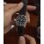 Timex Easy Reader Classic férfi karóra csuklón, fekete számlap és bőr szíj
