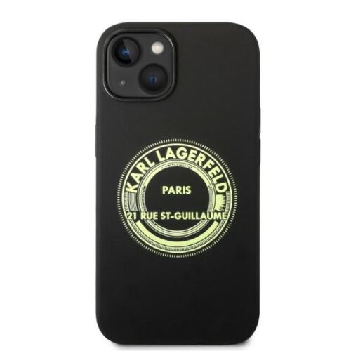 Karl Lagerfeld szilikon tok iPhone 14 Plushoz (KLHCP14MSRSGRCK) fekete RSG 161679888 
