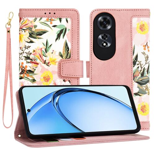 Techsuit - FlipCraft tok Oppo A60 4G-hez - Édes rózsaszín 161682848 