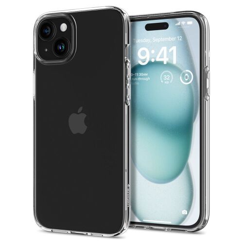 Spigen Liquid Crystal tok iPhone 15-höz – átlátszó 161714377 