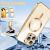 Techsuit Luxury Crystal MagSafe tok iPhone 14 Pro Maxhez – arany 161716160