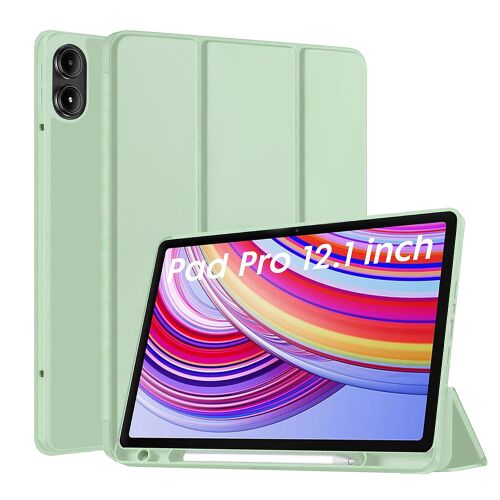 Techsuit Trifold tok – Xiaomi Redmi Pad Pro / Poco Pad – Matchazöld 161719536 