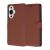 Techsuit Leather Folio tok Huawei nova 11 / nova 12s készülékhez - barna 162051826