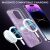 Techsuit Csillámos MagSafe tok iPhone 16 Pro-hoz – kék 161721607