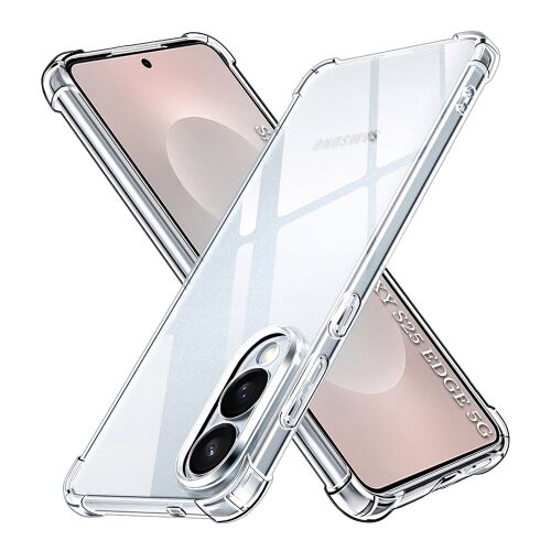 Techsuit ütésálló szilikontok – Samsung Galaxy S25 Edge – átlátszó 161726426 