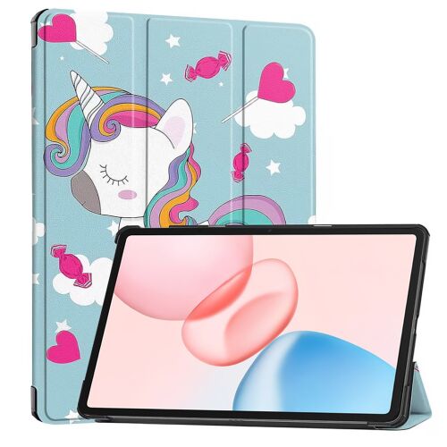 Techsuit – FoldPro könyvtok Honor Pad 10-hez – Unikornis 161729461 - Tablet tok