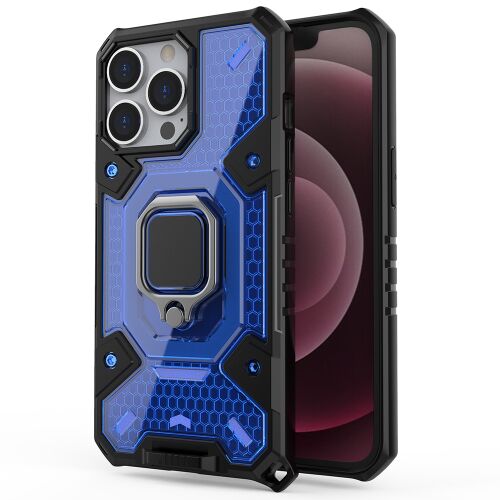 Techsuit Honeycomb Armor tok iPhone 13 pro Max - Kék 161734427 - Telefontok