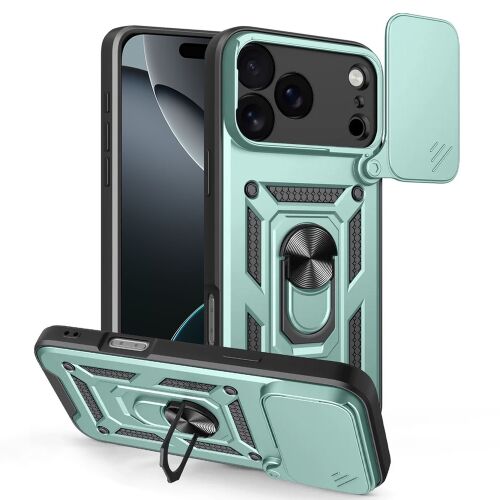 Techsuit - CamShield Series tok iPhone 17 Pro Maxhoz - zöld 161748882 