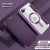 Techsuit - SmartMag Book tok iPhone 16e-hez - lila 161753389