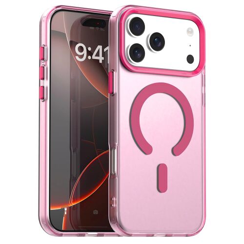 Techsuit CandyCase MagSafe tok iPhone 17 Pro Maxhoz – rózsaszín 161756736 