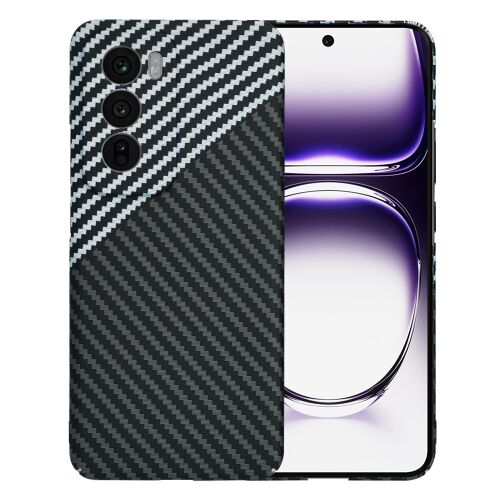 Techsuit - Carbonite FiberShell tok Oppo Reno12-höz - terepszürke 161778448 