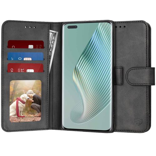 Techsuit Diary Book tok Honor Magic5 Pro – fekete 161781608 
