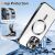 Techsuit Luxury Crystal MagSafe tok iPhone 16 Pro Max készülékhez – piros 161782024