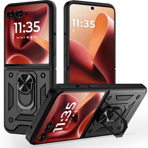 Techsuit – CamShield Series védőtok Motorola Razr 60 Ultra – fekete 161784138 - Telefontok