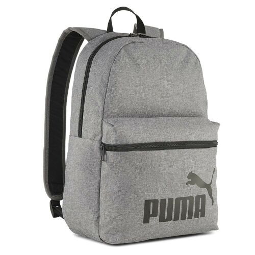 Puma 9117601 szürke hátizsák, ferde nézet - Iskolatáska