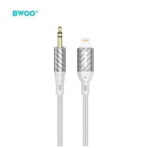 BWOO Lightning–3,5 mm jack audio kábel AUX073 161826695 - Bwoo