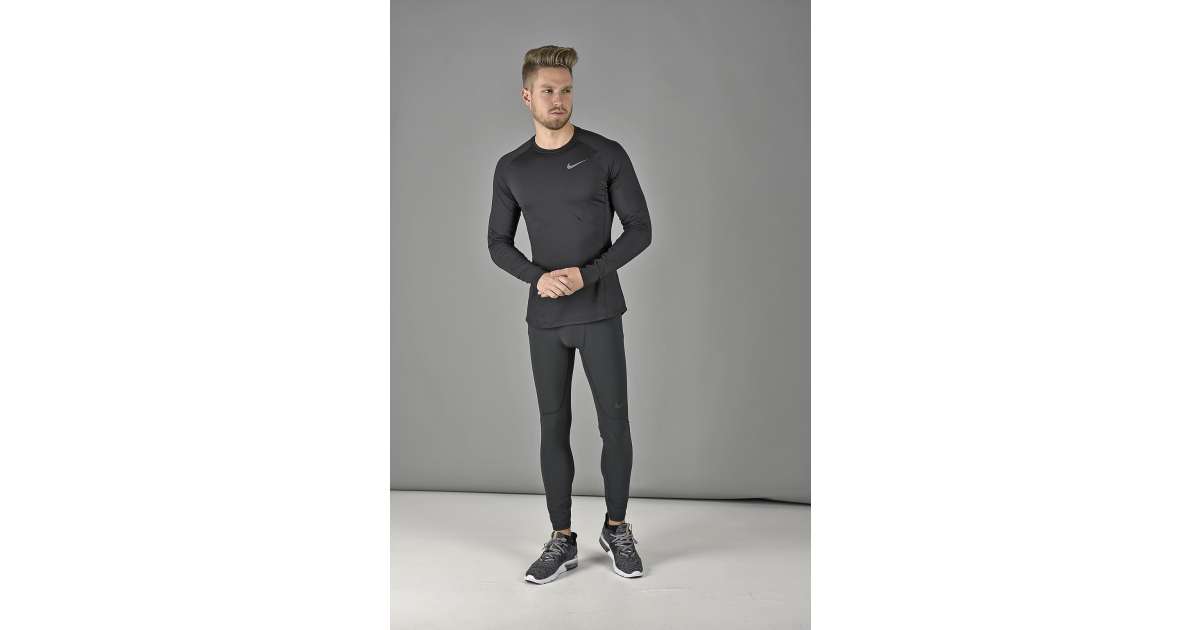 nike np top ls utility thrma m