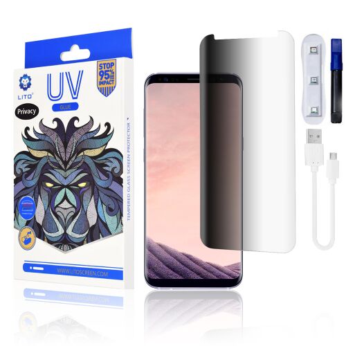 Lito 3D UV edzett üveg – Samsung Galaxy S8 Plus – PRIVACY 172555708 