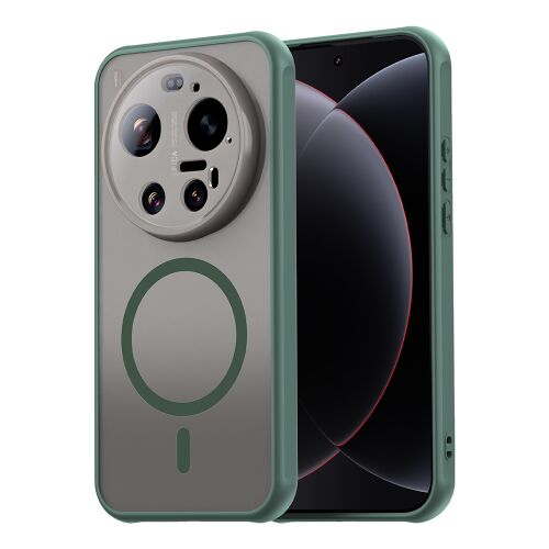 Techsuit – HaloFrost II MagSafe tok Xiaomi 17 Ultra készülékhez – zöld 161844013 