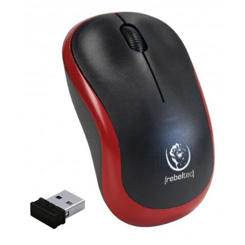 Rebeltec METEOR optikai BT egér piros 161907380 - Rebeltec