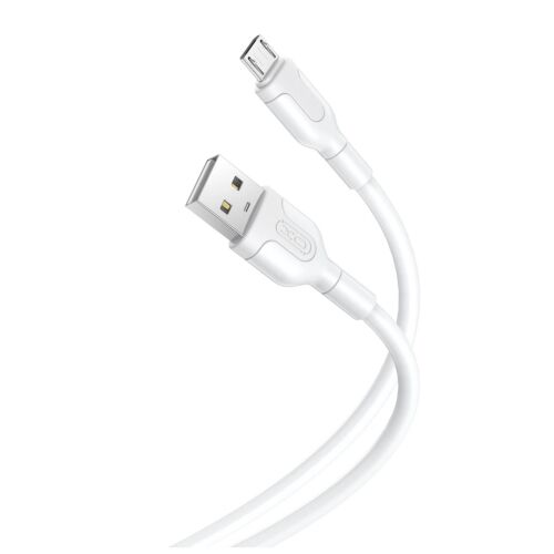 XO NB212 USB–microUSB kábel 1,0 m 2,1A fehér 161994083 - XO