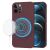 Techsuit SoftFlex MagSafe tok iPhone 12 Pro Max – szilvavörös 162073715