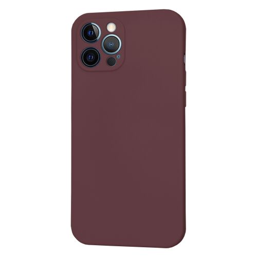 Techsuit SoftFlex MagSafe tok iPhone 12 Pro Max – szilvavörös 162073715 