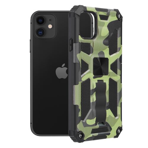 Techsuit Blazor Series tok iPhone 11-hez – lime terepszínű 162075351 - Telefontok