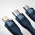 Baseus – Flash Series 2 3 az 1-ben USB-kábel, 66 W – kék 162077684