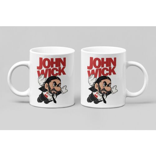 D&B Bögre MO00027 John Wick 300 ml Fehér 1 Darab  162132048 - Művészet és hobbi