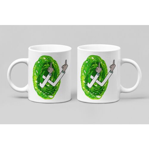 D&B Bögre MO00051 Rick 300 ml Fehér 1 Darab  162132059 - Művészet és hobbi