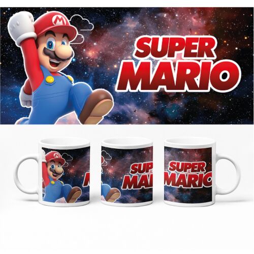 D&B Bögre BG10011 Super Mario 300 ml Fehér 1 Darab 162132200 - Otthon és kert