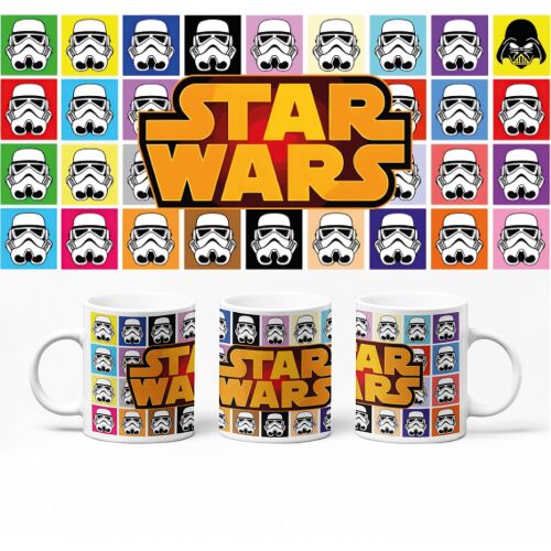 D&B Bögre BG10068 StarWars 300 ml Fehér 1 Darab 162132262 - Otthon és kert