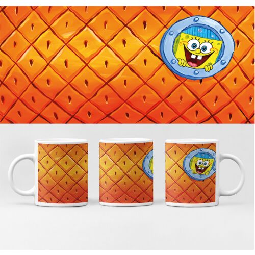 D&B Bögre BG10150 Sponga Bob 300 ml Fehér 1 Darab 162132356 - Otthon és kert
