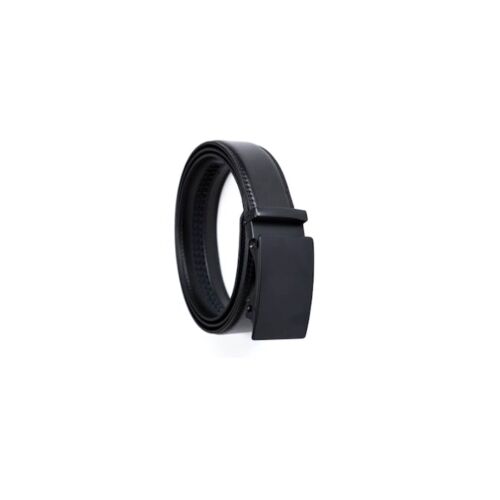 Elegant belt with automatic buckle, 100% leather  105 CM 162237058 