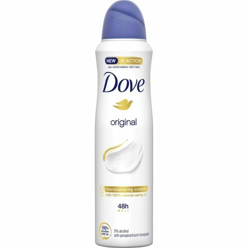 Antiperspirant Deo Spray, DOVE, Original, 200 ml 162261546 - Testápolás és higiénia