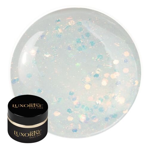 Luxorise RevoFlex Unicorn Mirage építő zselé termékfotóval - Műköröm építő zselé