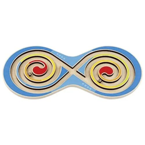 Nahaufnahme des Goki achtformigen Balance Boards zur Förderung der Motorik