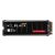 WD Black SN8100 1TB NVMe SSD, a hűtőborda kialakítását bemutatva