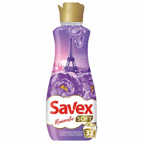 Textilöblítő, Savex Soft, 800 ml Koncentrált Romantikus illatú, 32 mosásra 162289755 - Öblítő és Mosóparfüm