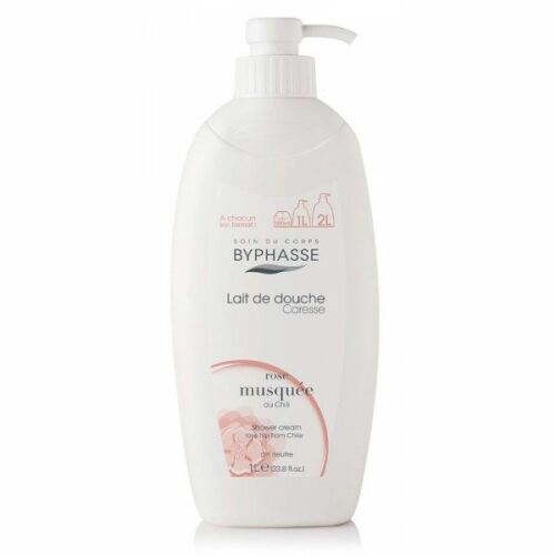 Tusfürdőgél, Byphasse, Krém 1 L Rose Musque 162289902 - BYPHASSE